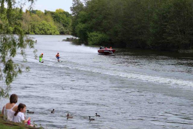 Water Skiing on the Waikato River